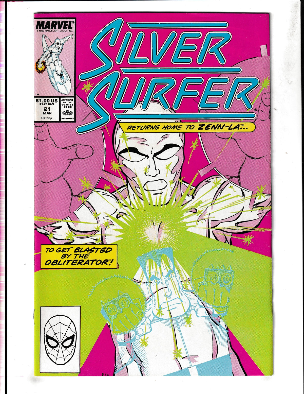 Silver Surfer #21 (1989) Marvel Comics SKU:1822