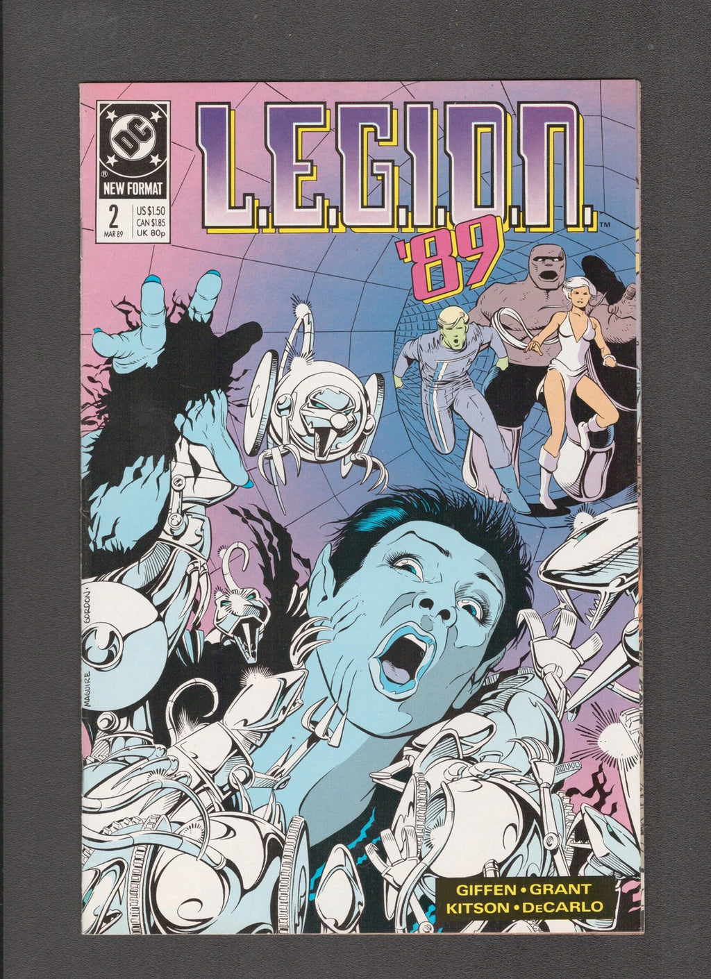 L.E.G.I.O.N. #2 (1989) Mike DeCarlo DC Comics
