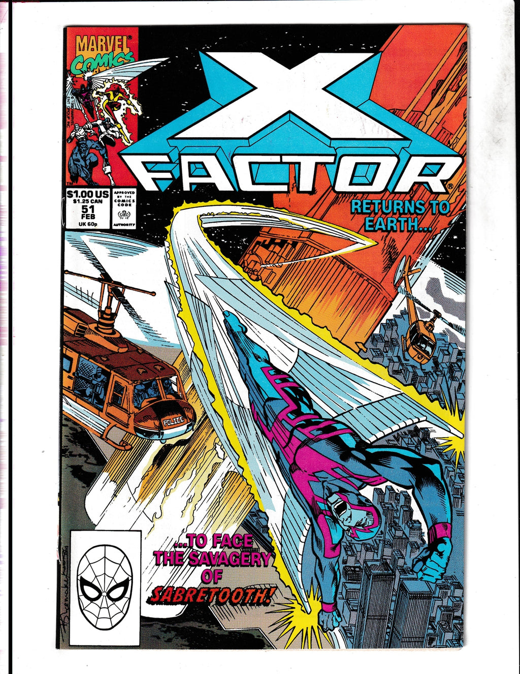 X-Factor #51 (1990) Higher Grade Marvel Comics
