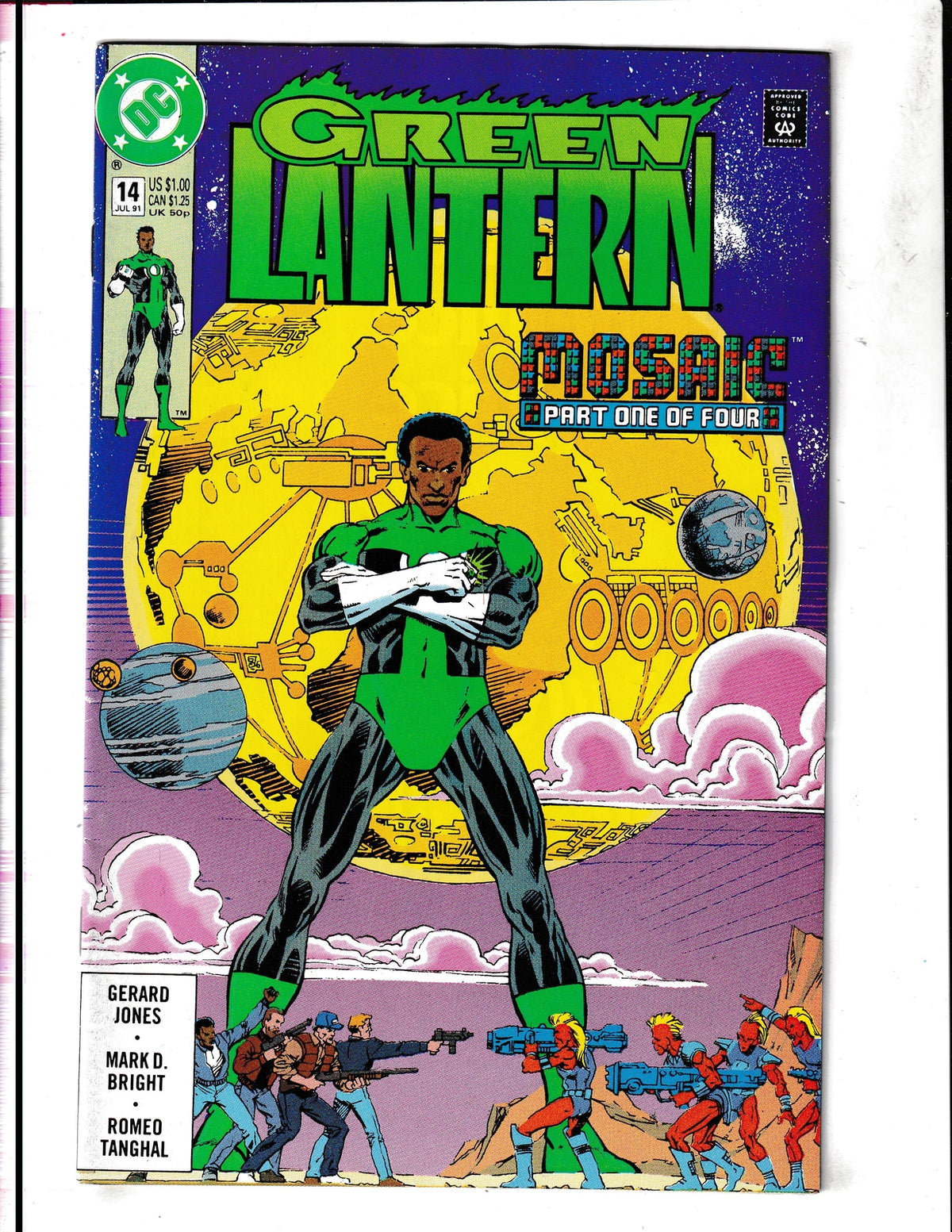 Green Lantern #14 (1991) Mosaic Pt. 1 DC Comics