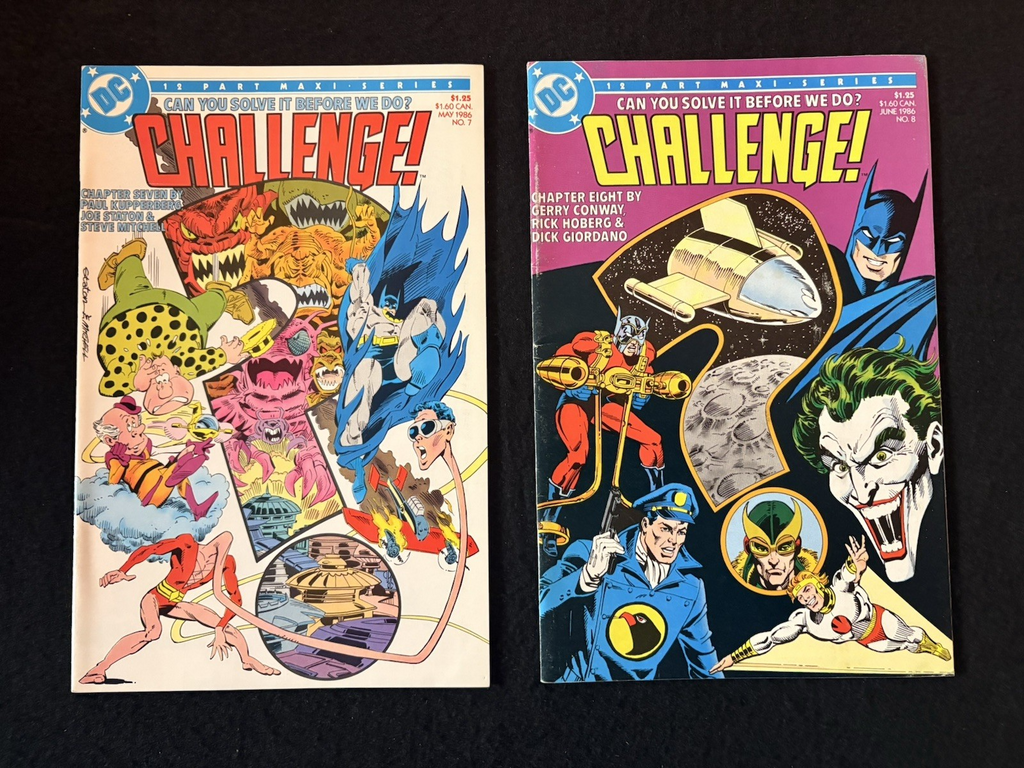 DC Challenge - Run of 8 - #1-8 (1985-86) DC