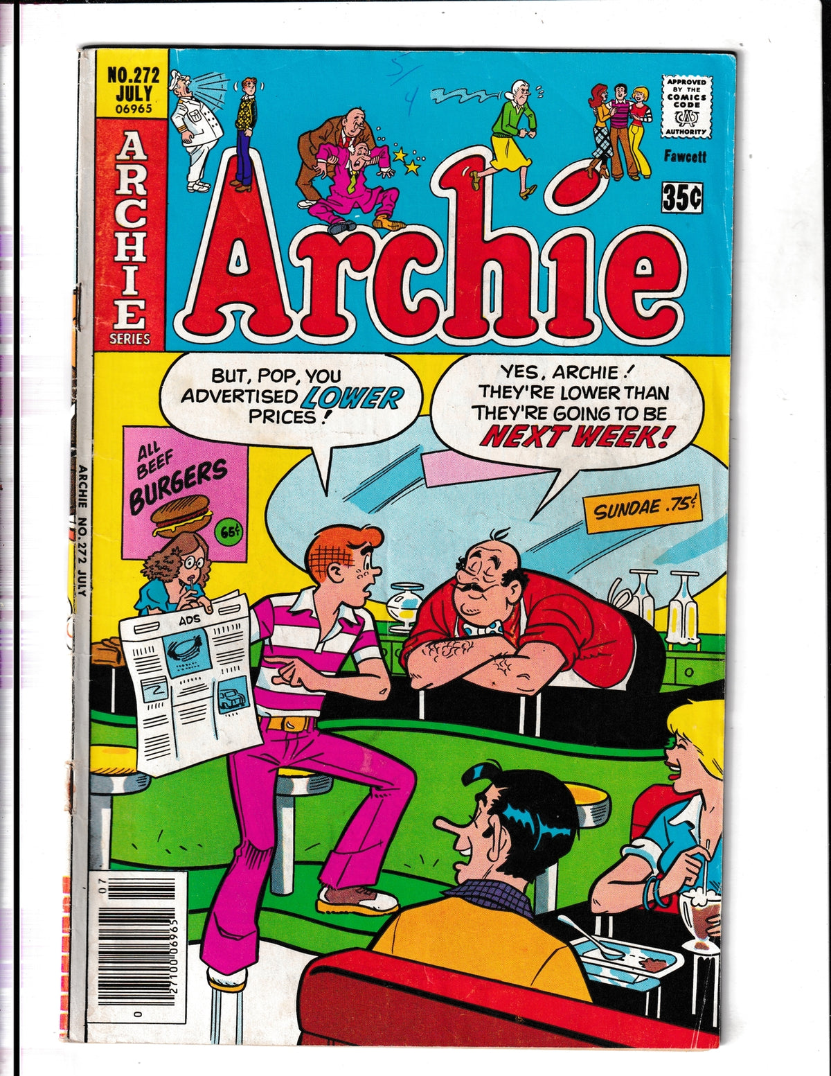Archie Comics #272 (1978) Archie Comics