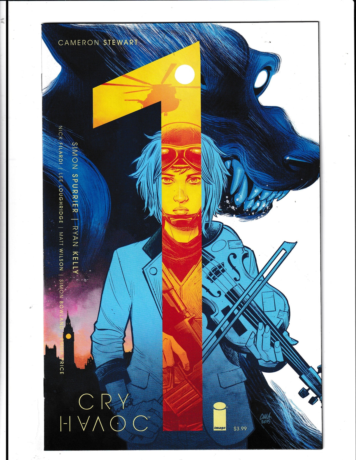 Cry Havoc #1b (2016) Cameron Stewart Image Comics