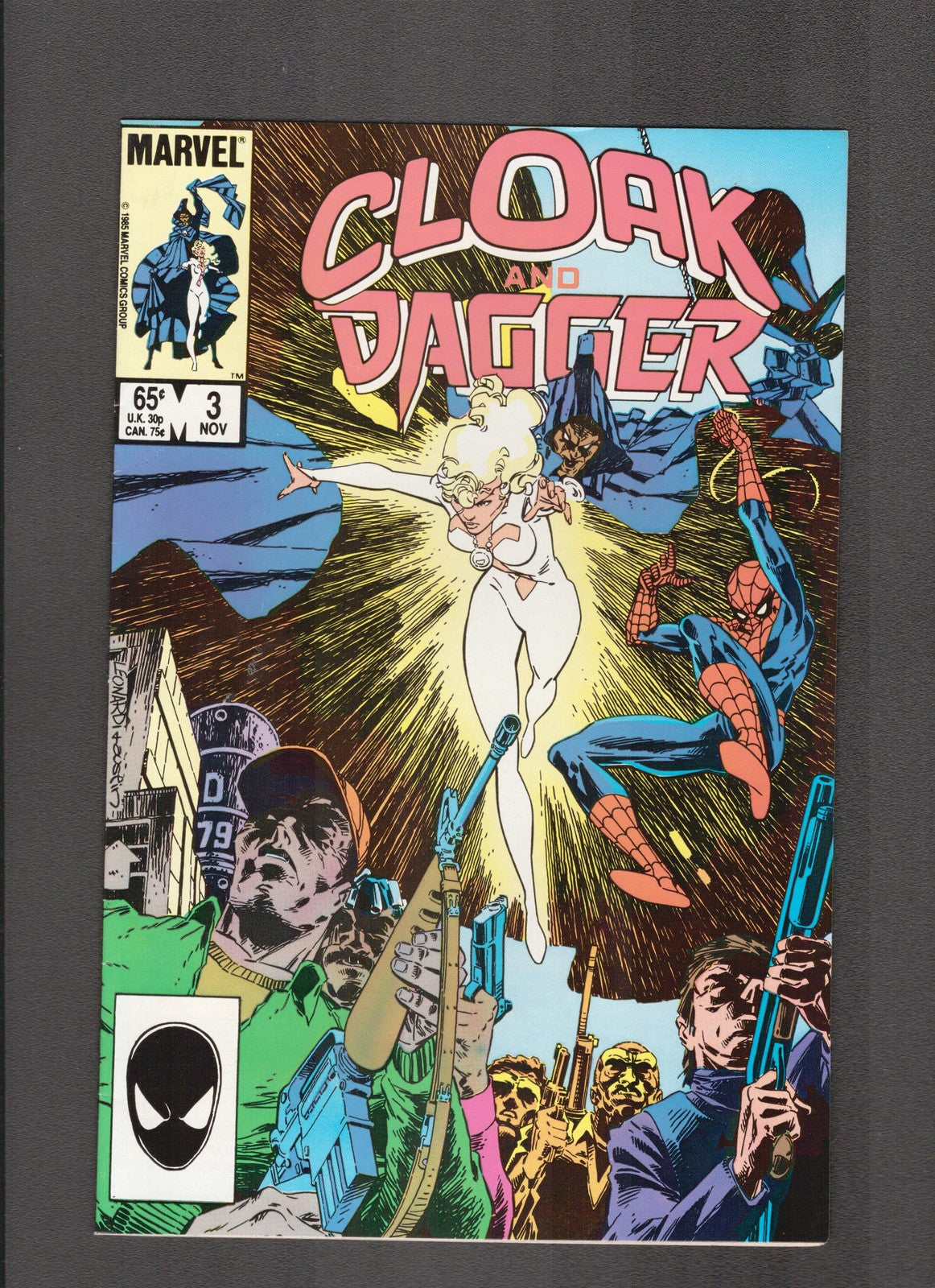 Cloak and Dagger #3 (1985) Rick Leonardi Marvel Comics