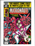 Micronauts #21 (1980) 1st Tales of the Microverse backup feature? Marvel Comics