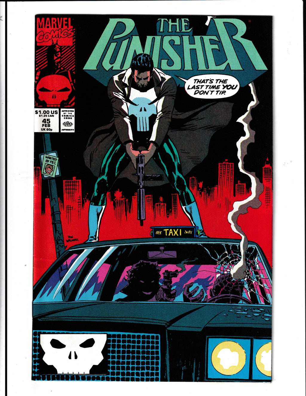 Punisher #45 (1991) Marvel Comics SKU:1002