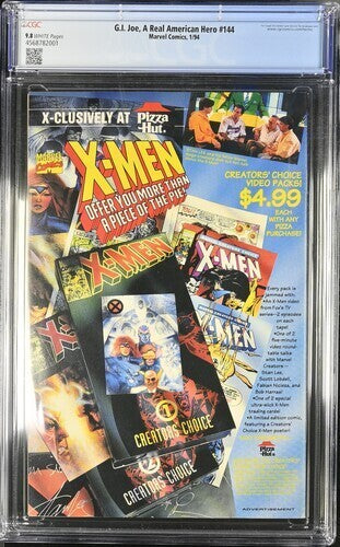 G.I. Joe: A Real American Hero #144 CGC 9.8 (1994) Graded Marvel Comics