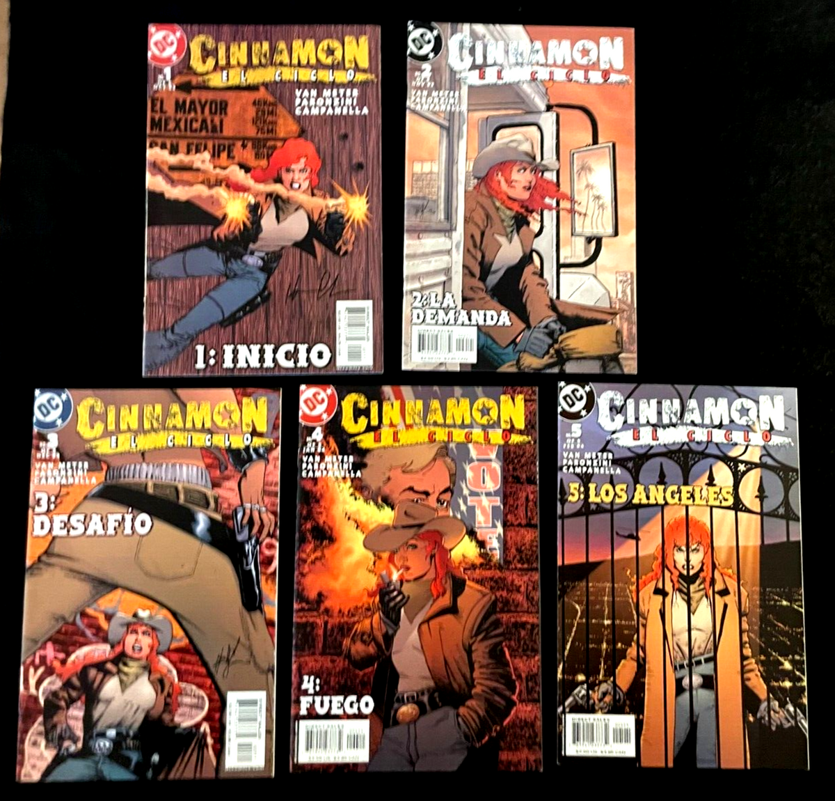 Cinnamon: El Ciclo Set of 5 #1-5 (2003/04) DC Comics
