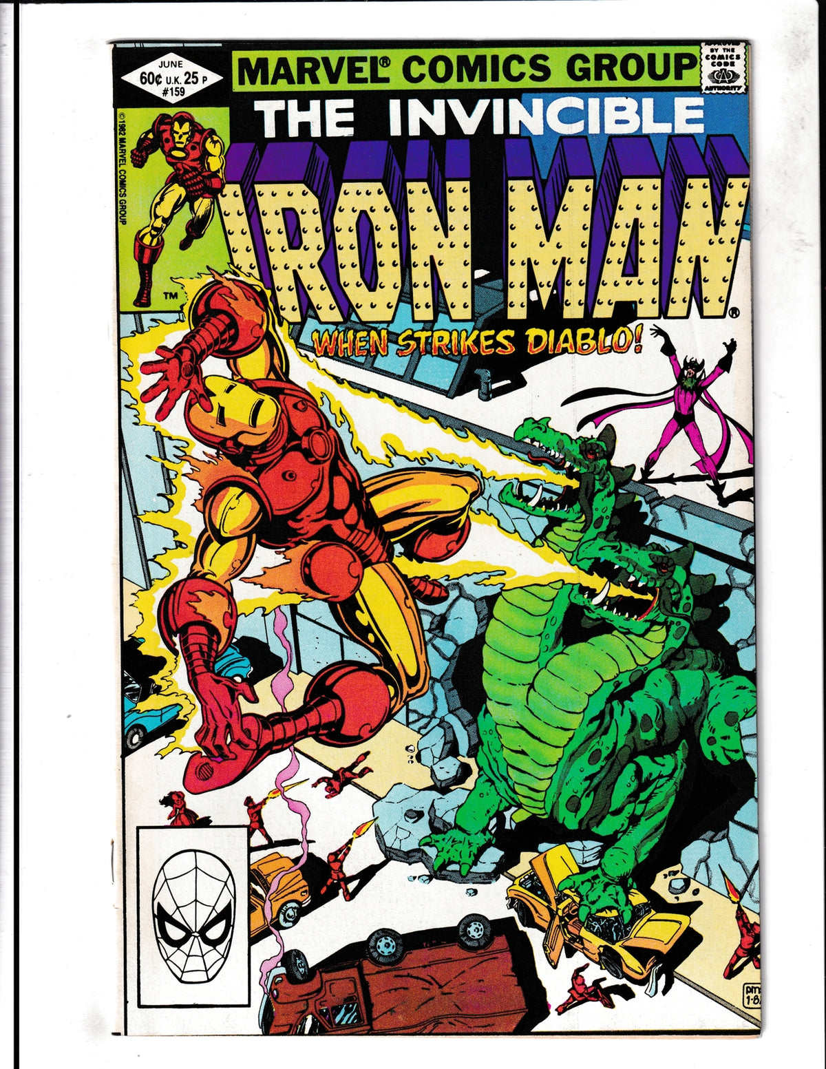Iron Man #159 (1982) Marvel Comics