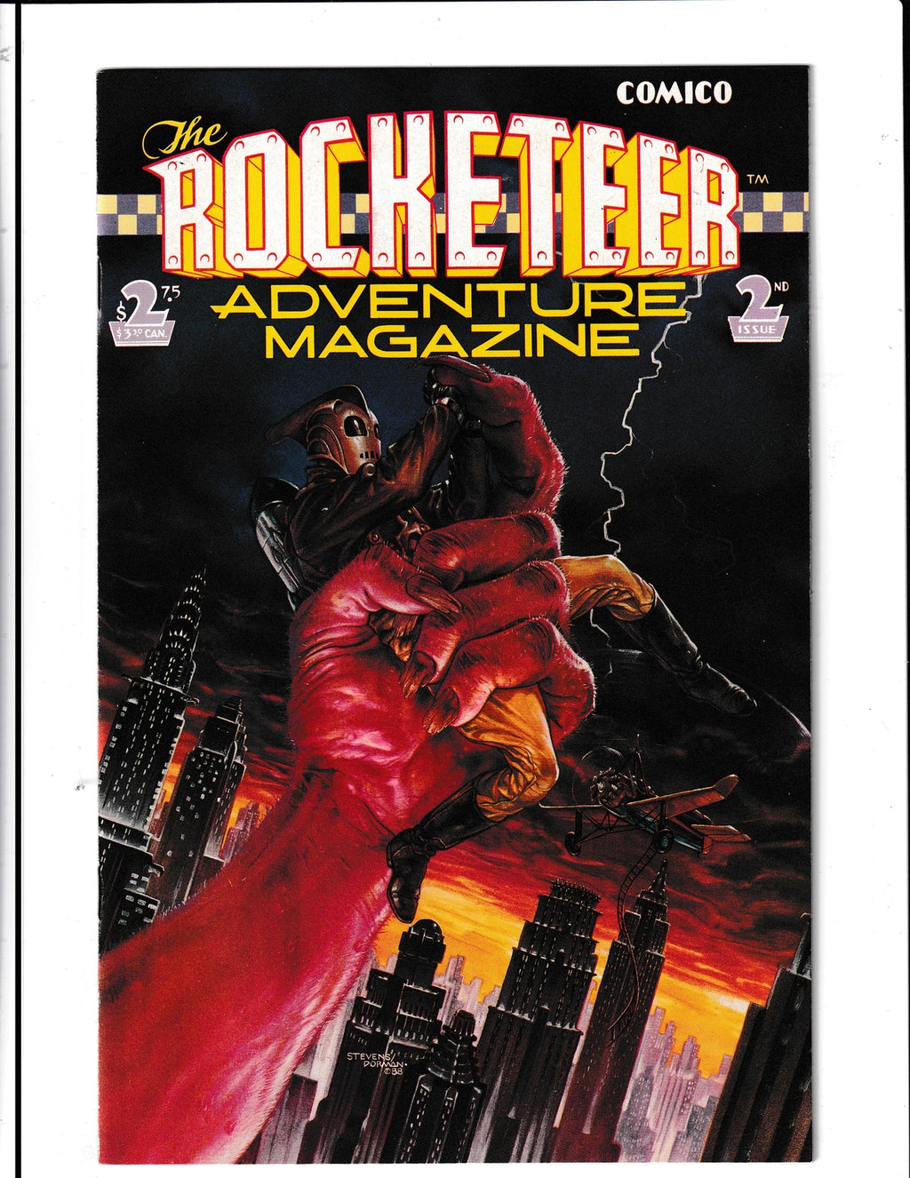 Rocketeer Adventure Magazine #2 (1989) Comico Comics SKU:476