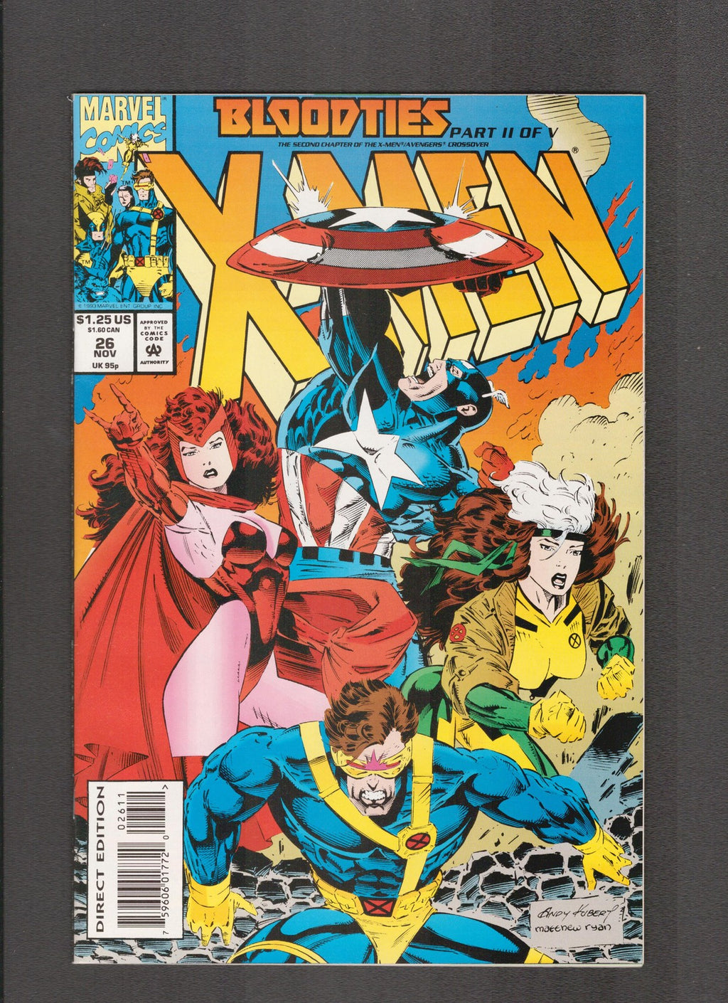 X-Men #26 (1993) Andy Kubert Marvel Comics