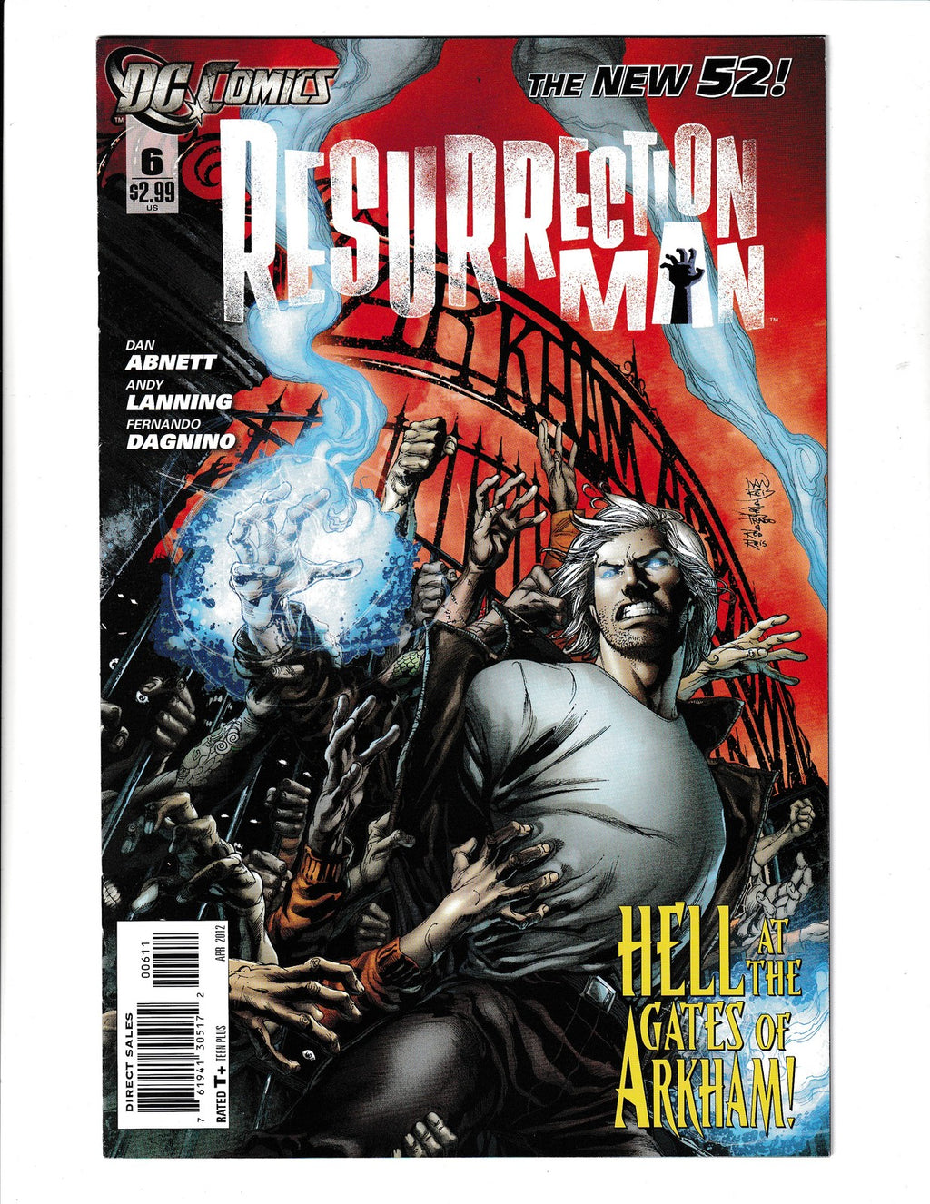 Resurrection Man #6 (2012) DC Comics