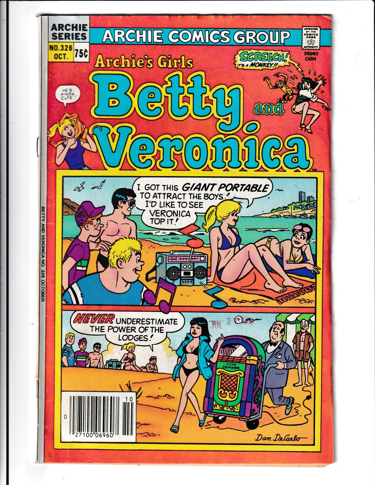 Archie's Girls Betty & Veronica #326 (1983) Archie Comics
