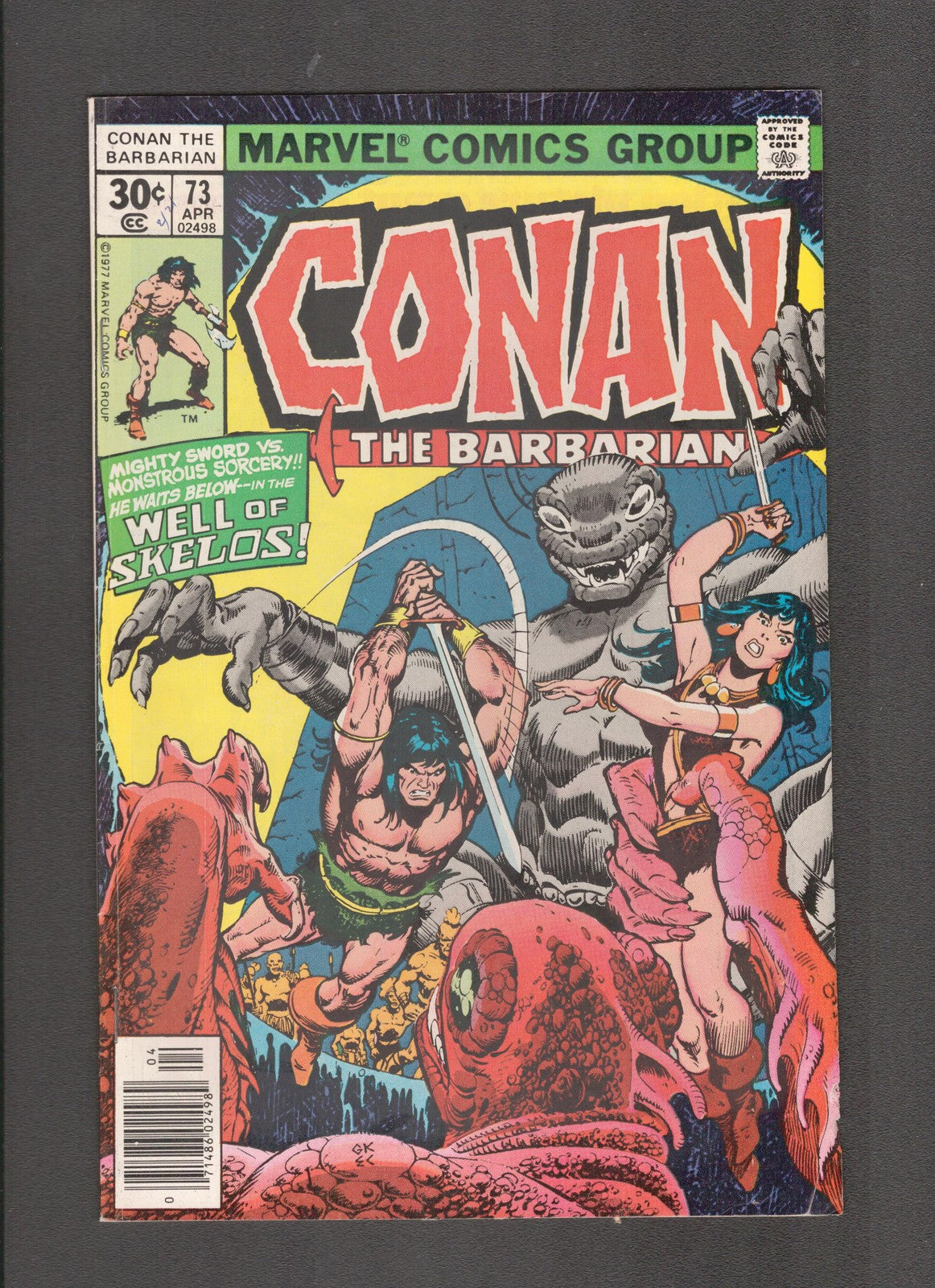 Conan the Barbarian #73 (1977) John Buscema, Roy Thomas, Gil Kane Marvel Comics
