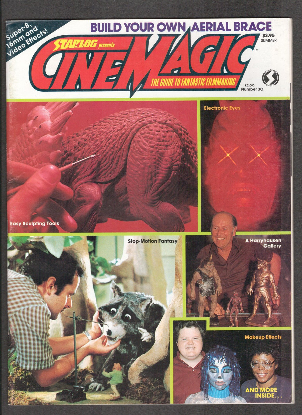 Starlog Presents CineMagic #30 (1985) Cine-Makeup Starlog Comics