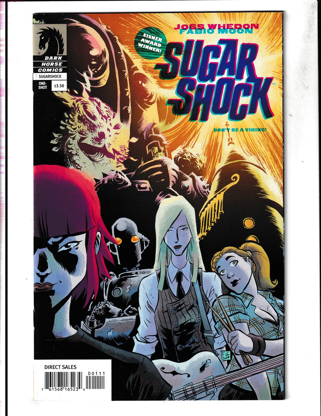 Sugarshock #1 (2009) Don't Be A Viking Dark Horse Comics