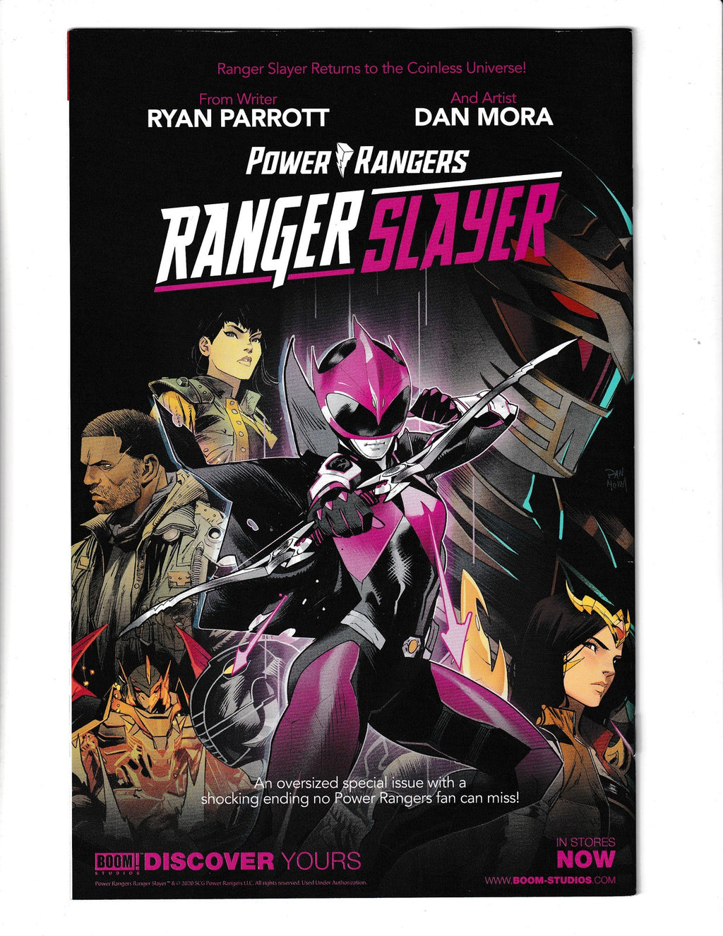 Mighty Morphin #3 (2020) Regular Inhyuk Lee Cover BOOM! Comics
