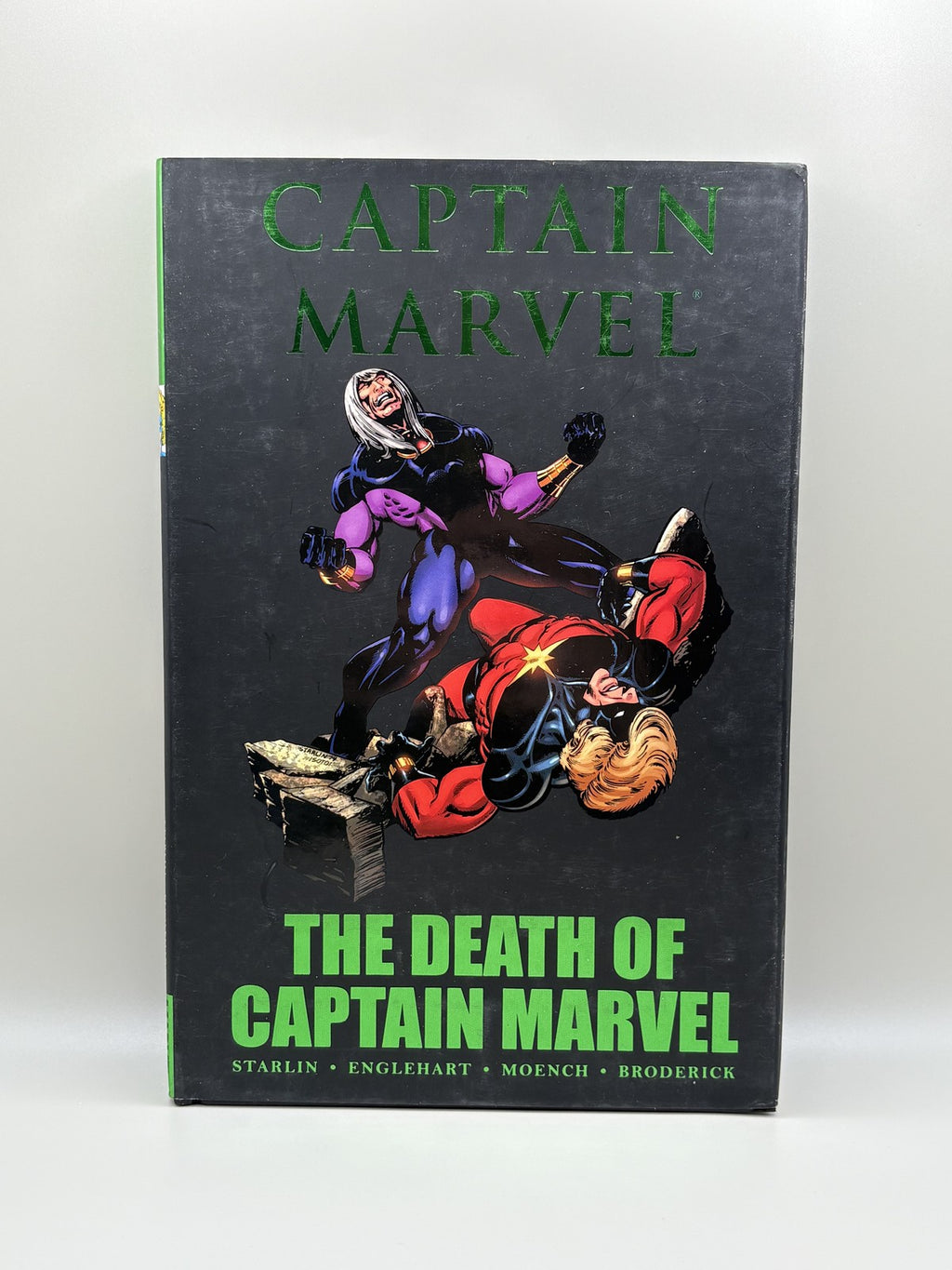 Captain Marvel Death of Captain Marvel #1 (2010) HC Starlin Moench Marvel Comics