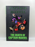 Captain Marvel Death of Captain Marvel #1 (2010) HC Starlin Moench Marvel Comics