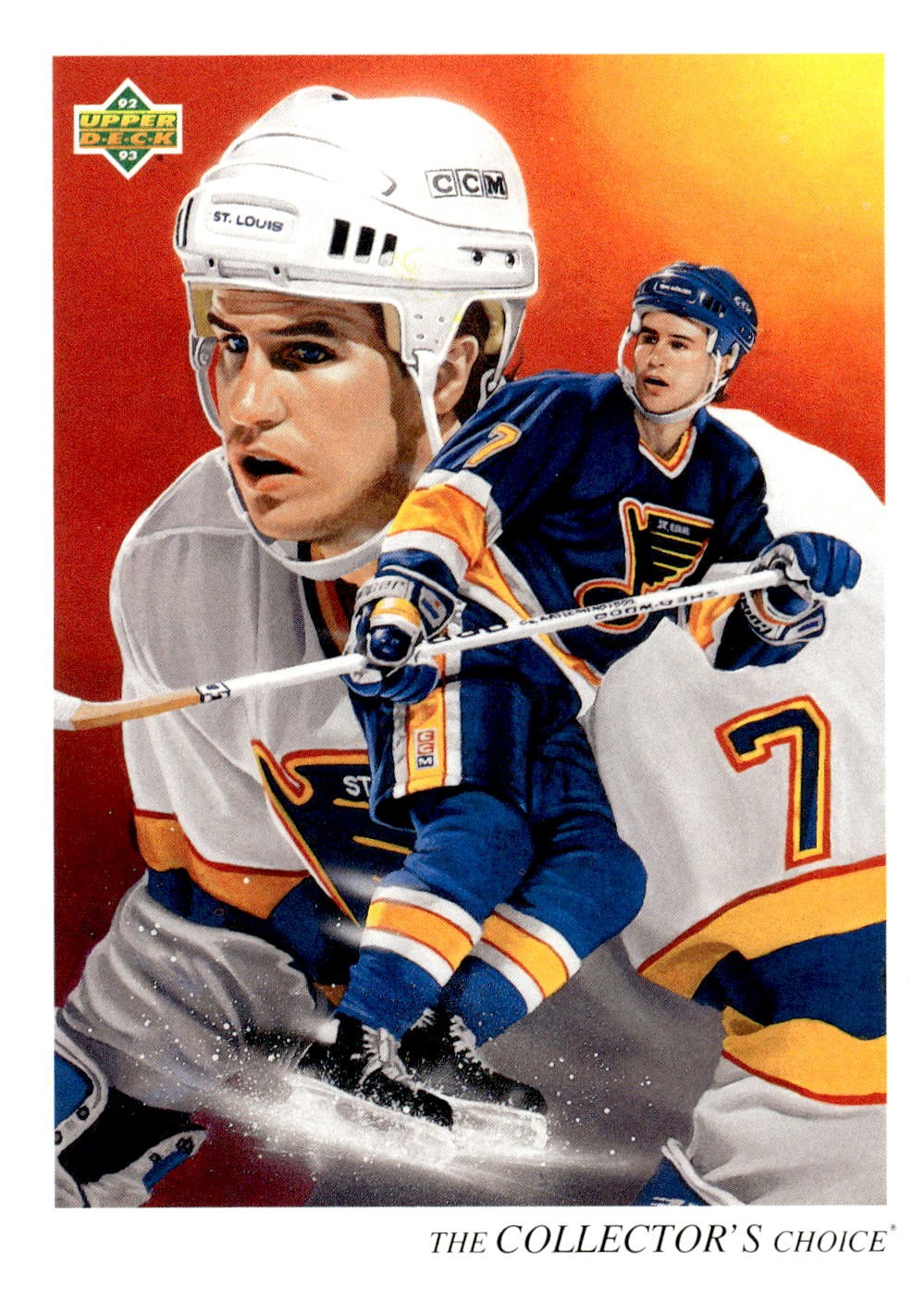1992-93 Upper Deck #18 Nelson Emerson Upper Deck