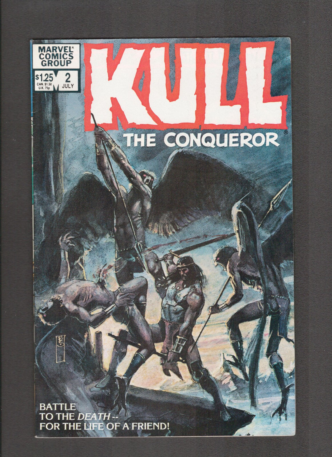 Kull the Conqueror #2 (1983) John Buscema, Bill Sienkiewicz Marvel Comics