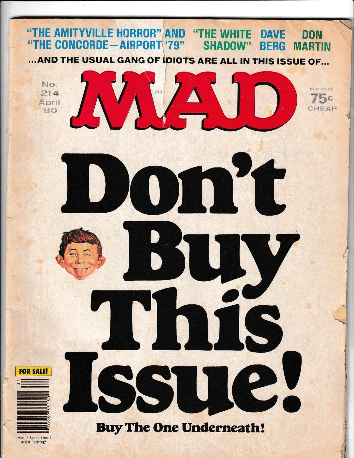 MAD Magazine #214 (1980) EC Publications Comics