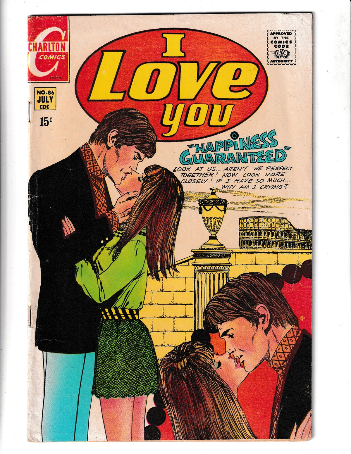I Love You #86 (1970) Charlton Comics