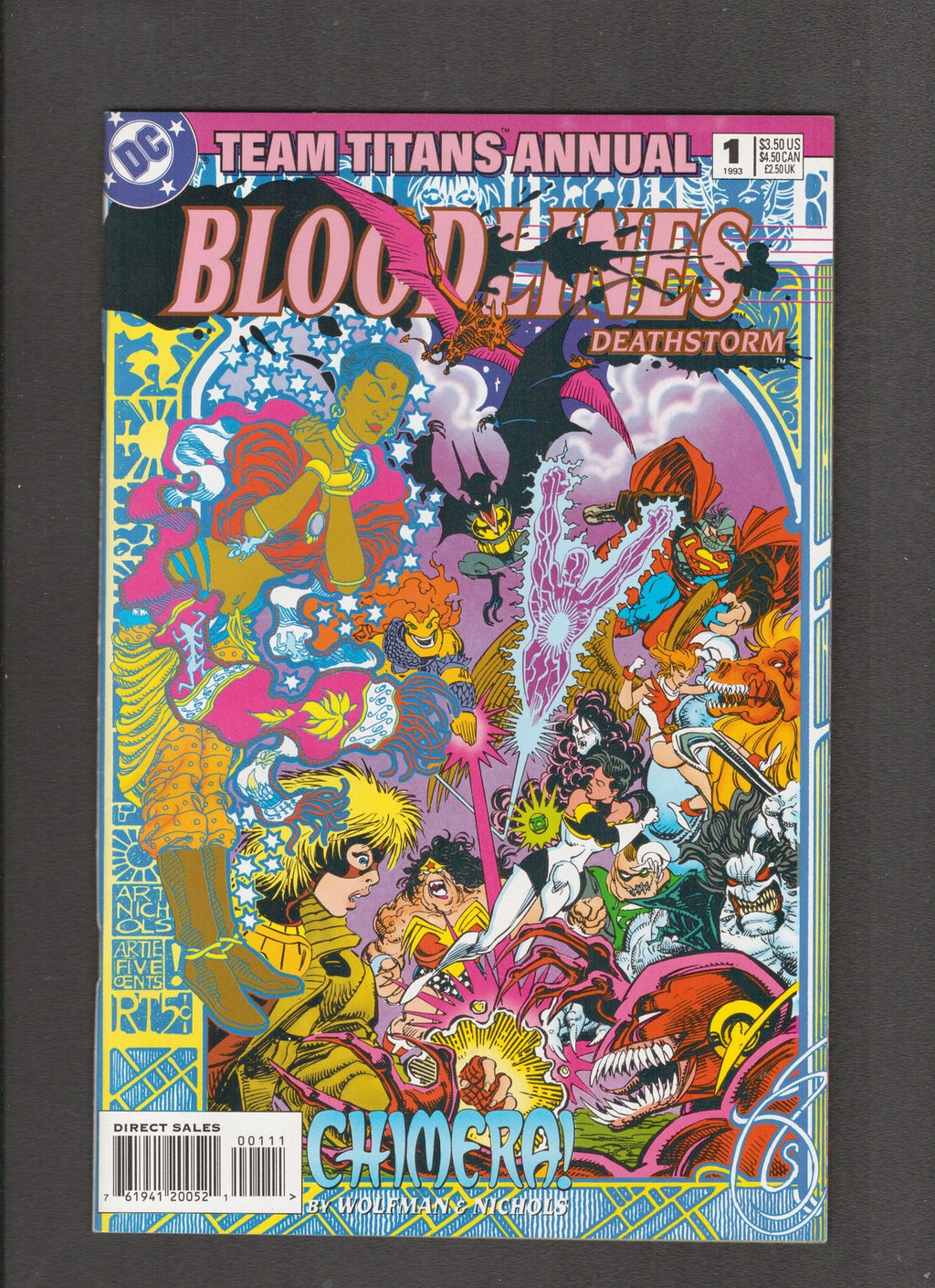 Teen Titans Annual #1 (1993) Bloodlines DC Comics
