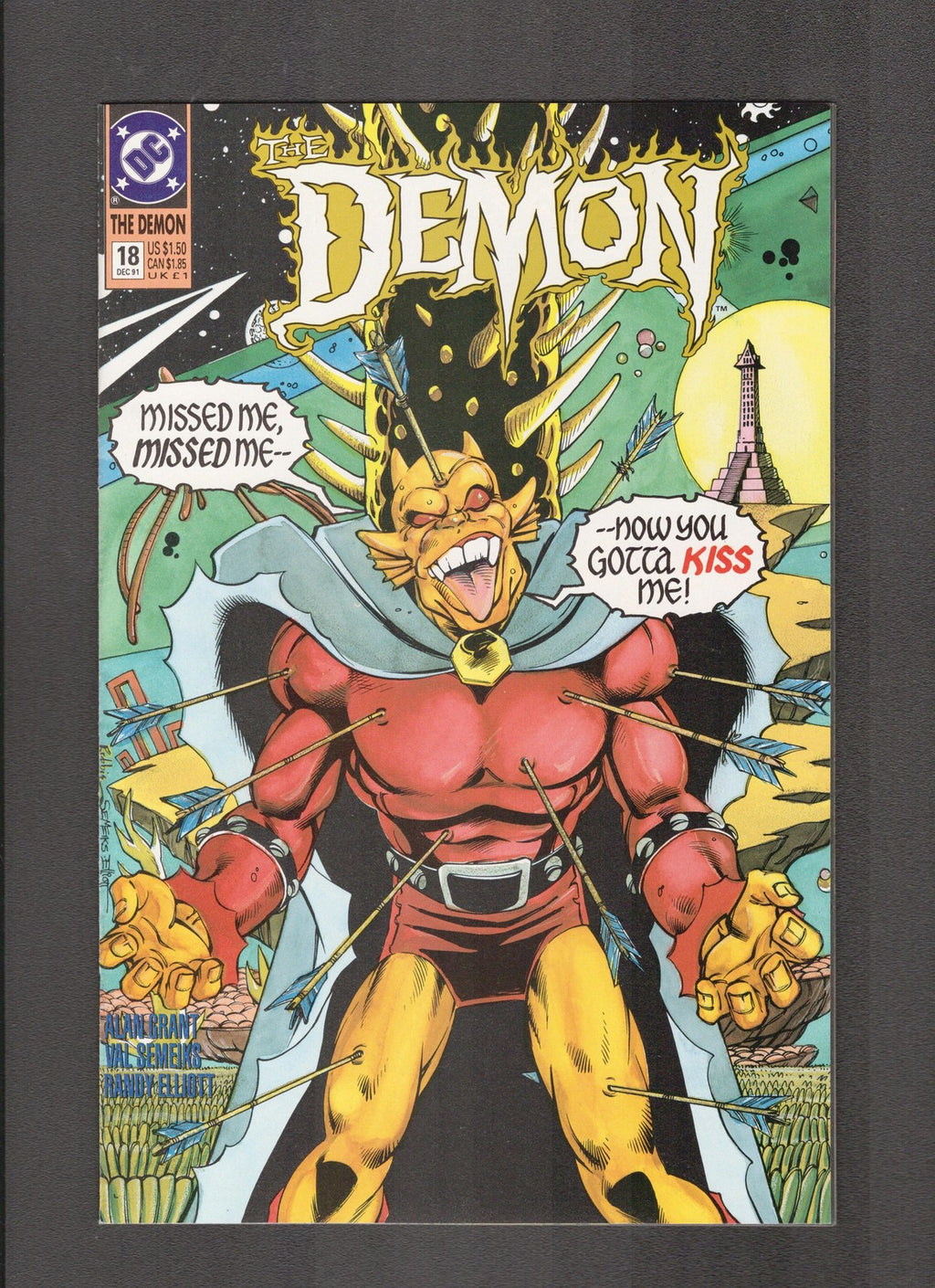 Demon #18 (1991) HIGH GRADE - Val Semieks DC Comics