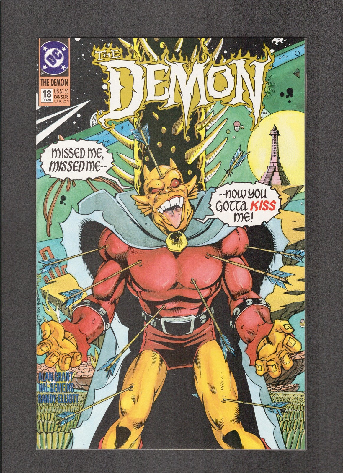 Demon #18 (1991) HIGH GRADE - Val Semieks DC Comics