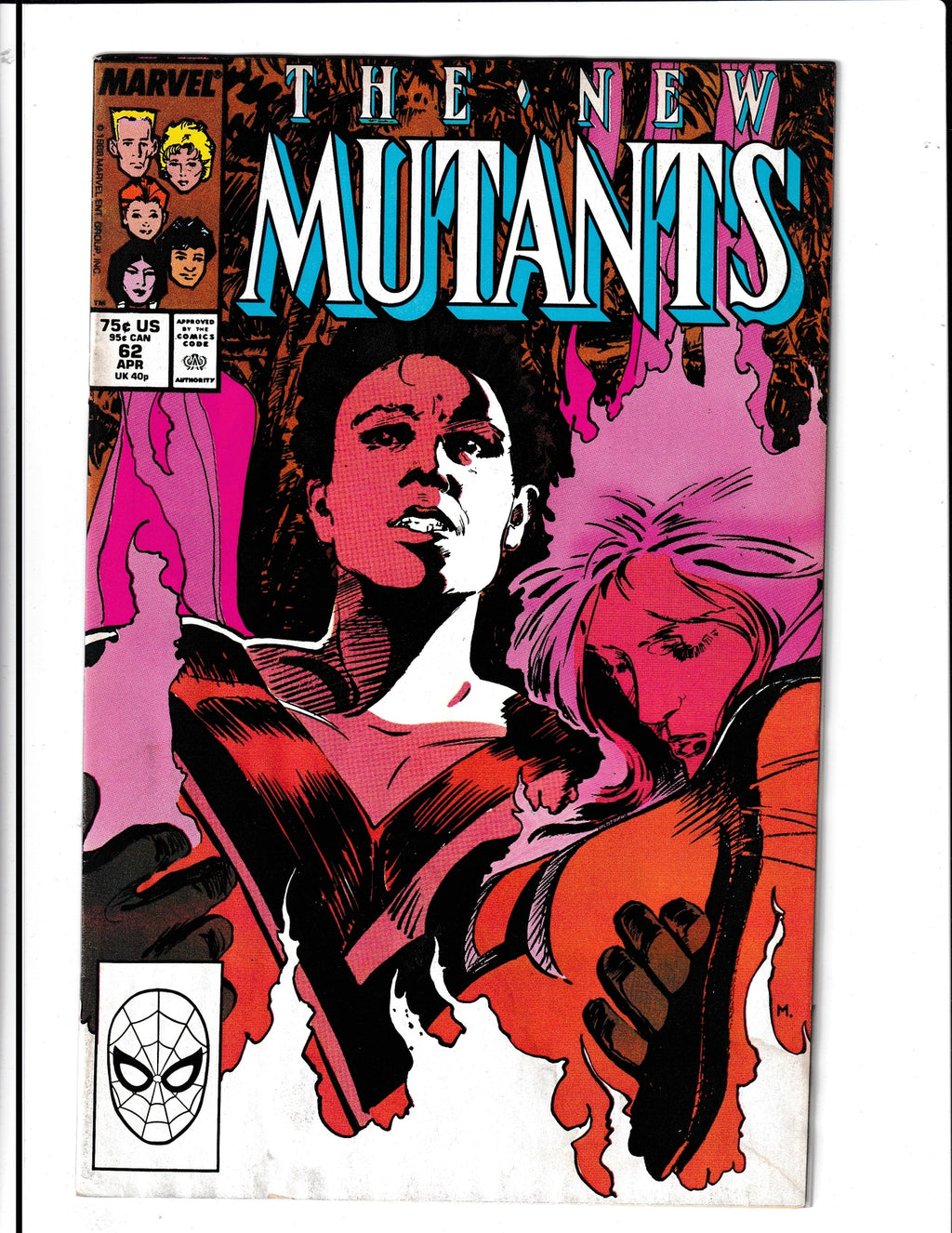 New Mutants #62 (1988) Marvel Comics SKU:432