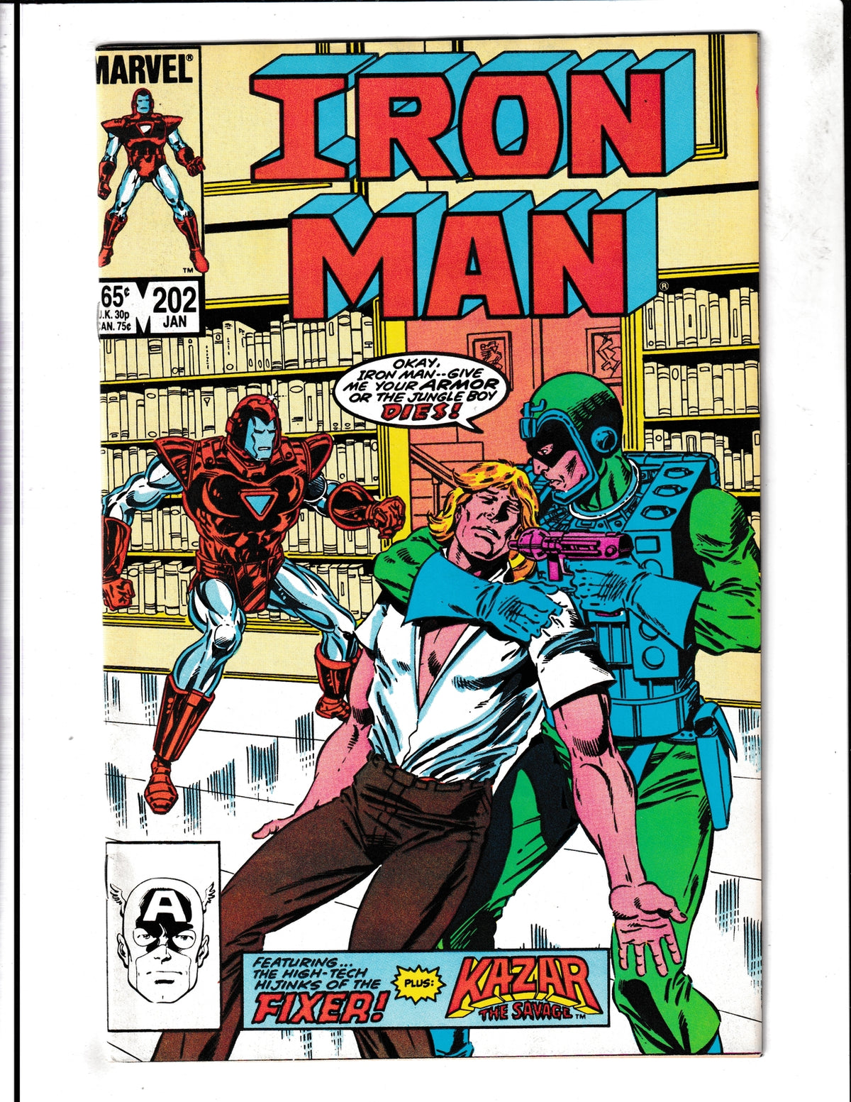 Iron Man #202 (1985) Marvel Comics SKU:1469