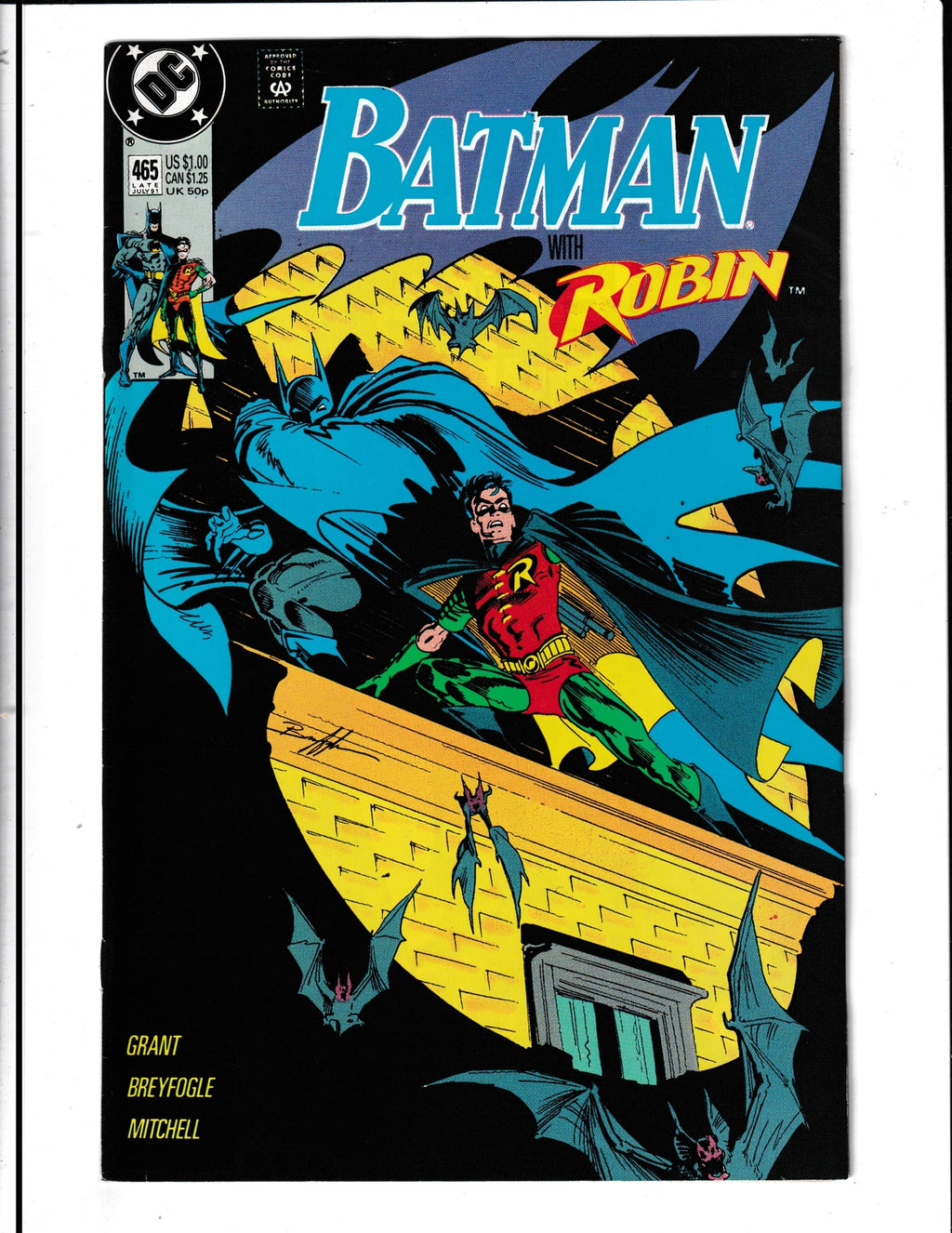 Batman #465 (1991) Tim Drake Robin DC Comics