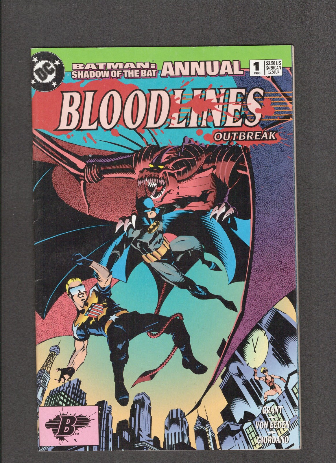Batman: Shadow of the Bat Annual #1 (1993) Alan Grant, Dick Giordano DC Comics
