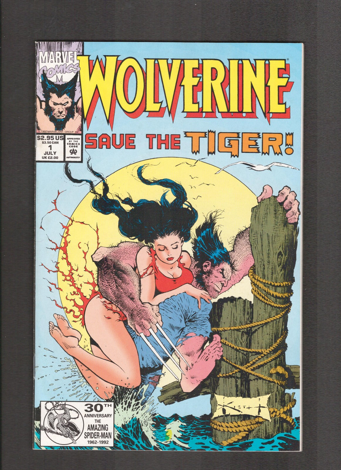 Wolverine: Save the Tiger #1 (1992) Marvel Comics