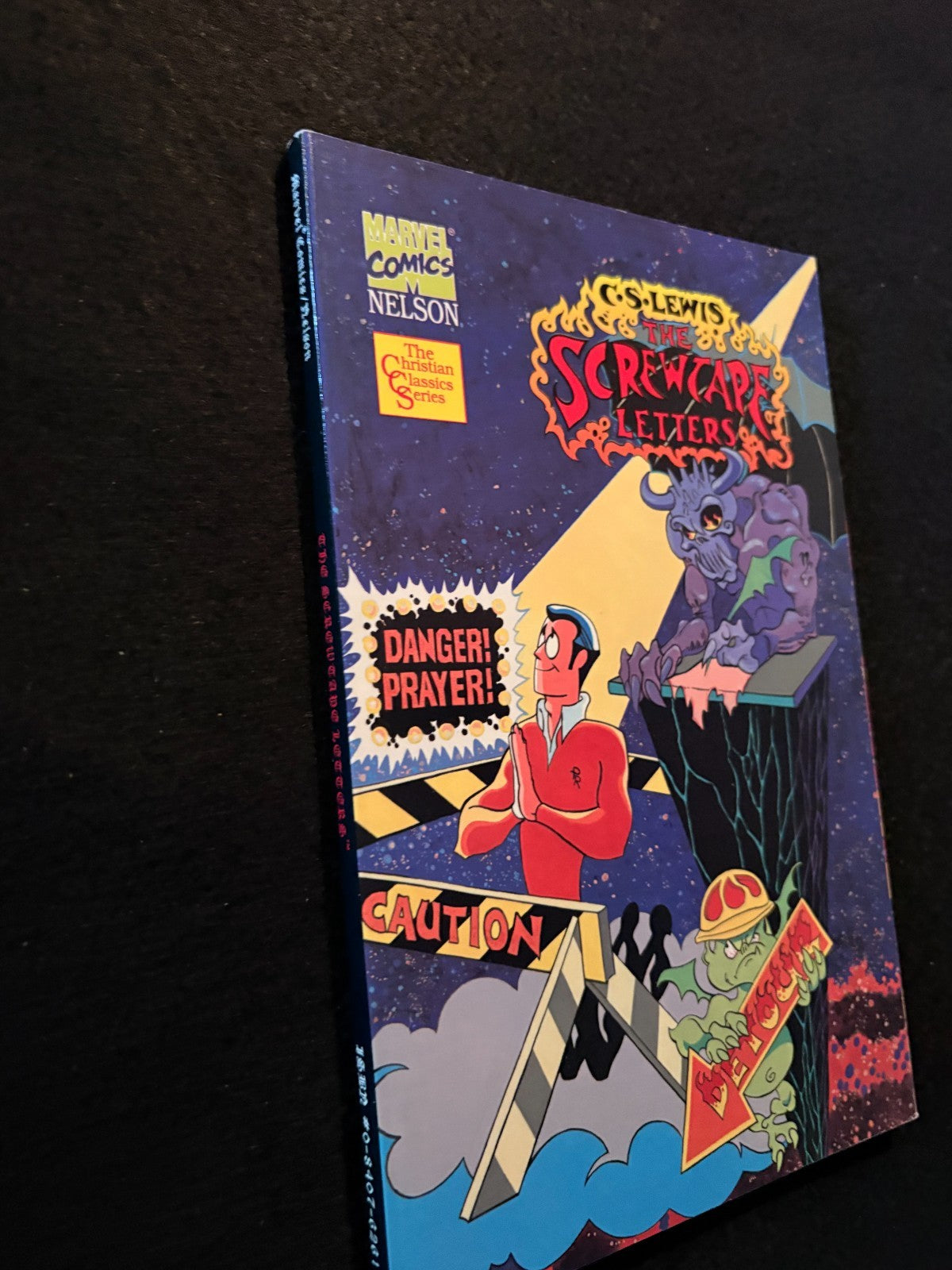 Screwtape Letters - C.S. Lewis 1994 Softcover Graphic Novel RARE Marvel