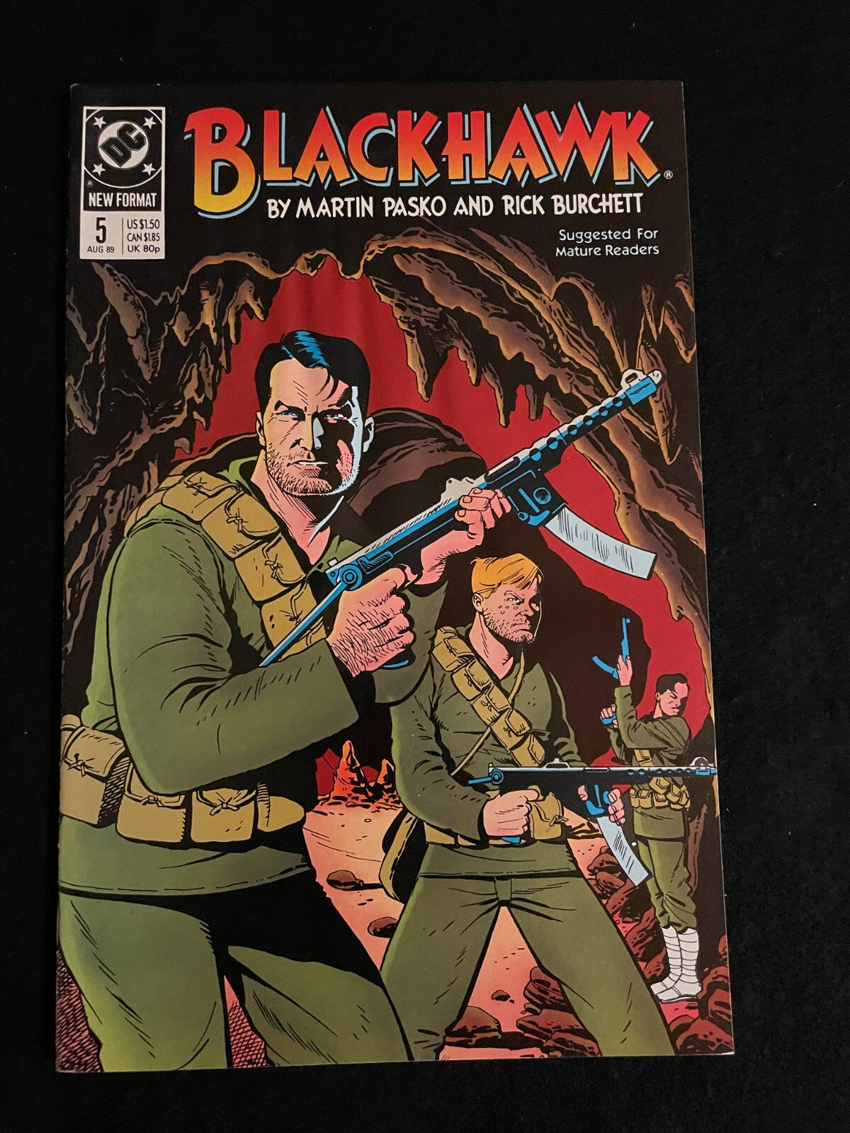 Run of 5 Blackhawk #1-5 1989