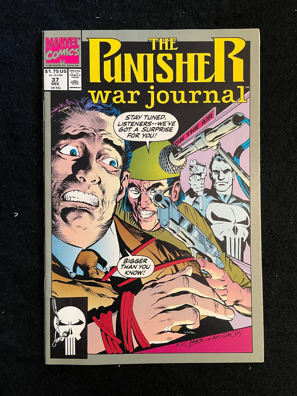 Punisher War Journal #37 1991 Marvel Comics