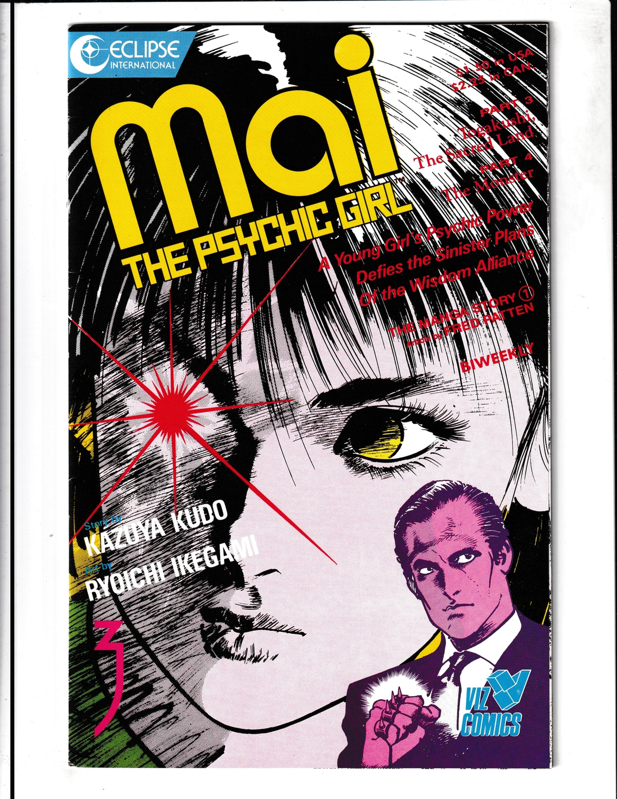 Mai, the Phychic Girl #3 (1987) Eclipse Comics