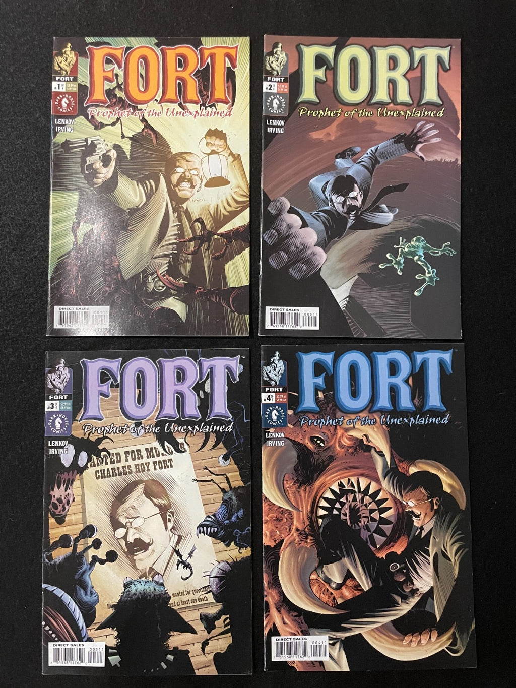 Fort: Prophet of the Unexplained - Complete Set of 4 #1-4 (2002/03) Dark Horse