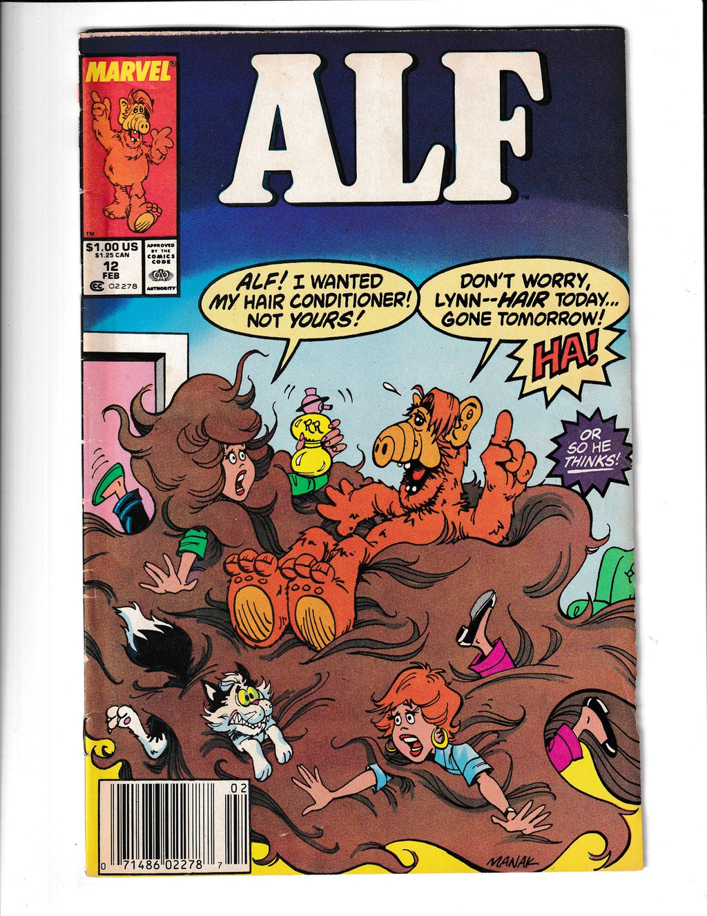 ALF #12 (1989) Marvel Comics