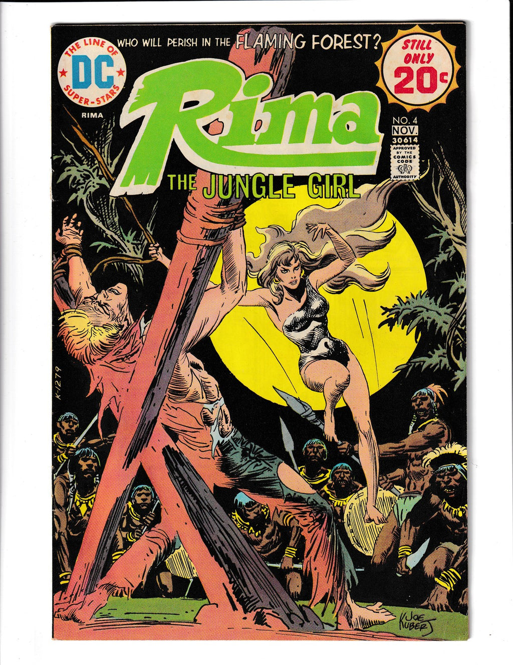 Rima the Jungle Girl #4 (1974) DC Comics SKU:3461