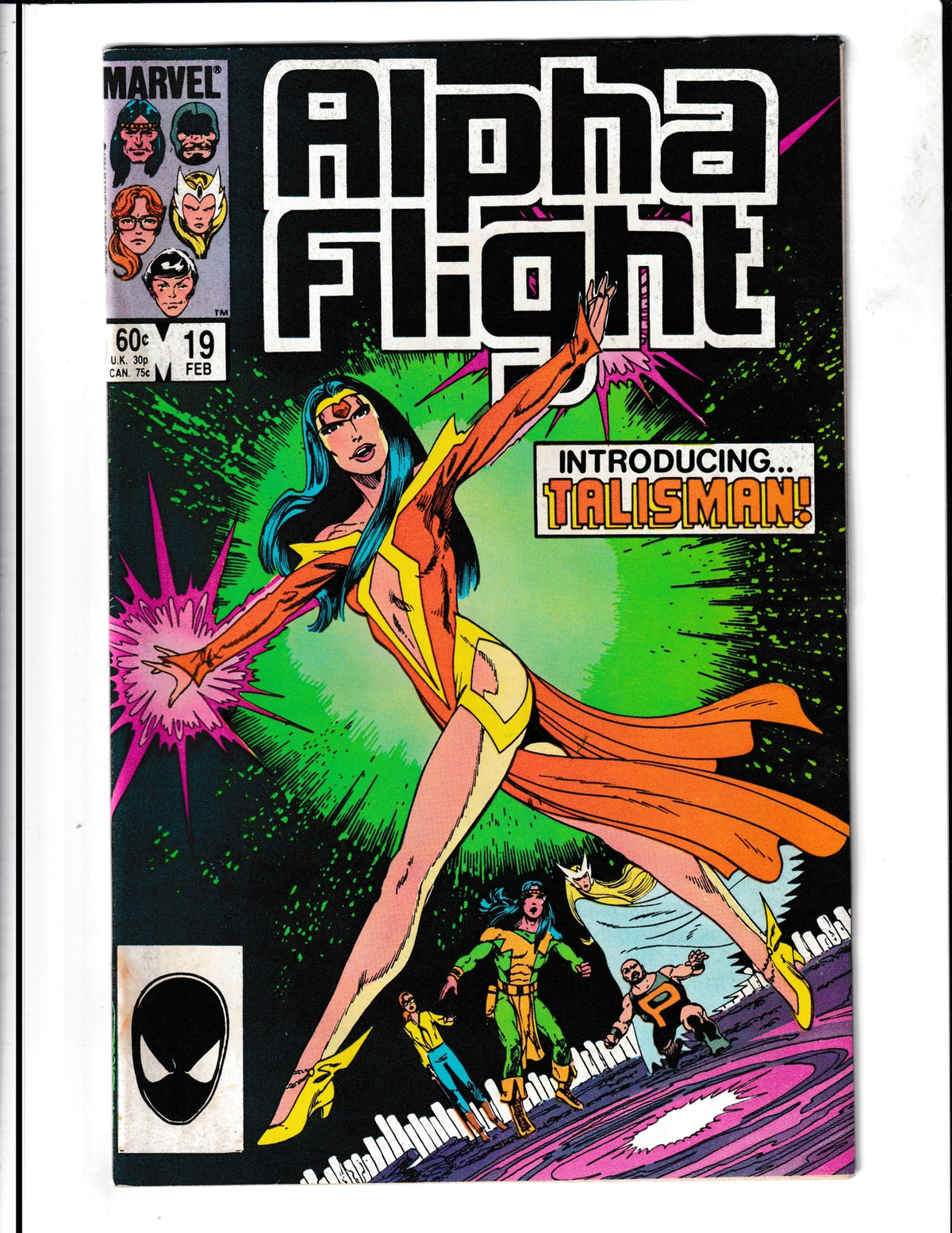 Alpha Flight #19 (1985) Marvel Comics SKU:1421