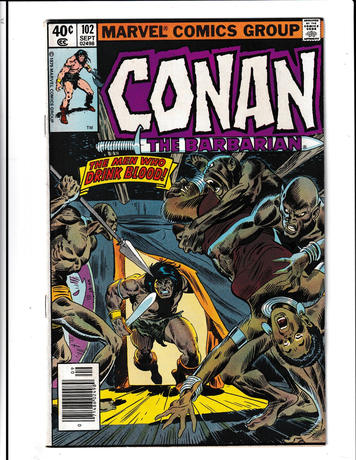 Conan the Barbarian #102 (1979) Marvel Comics SKU:548