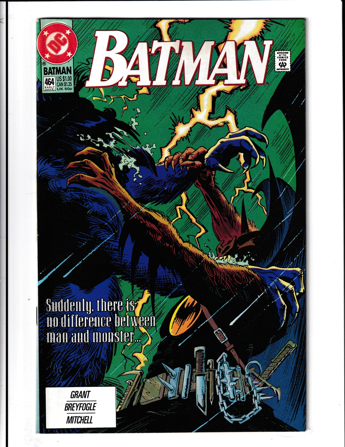 Batman #464 (1991) DC Comics SKU:650