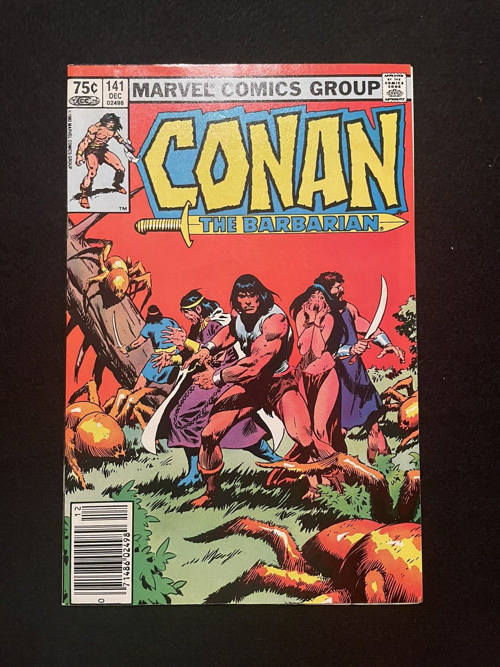 Conan the Barbarian #141 1982 Marvel Comics