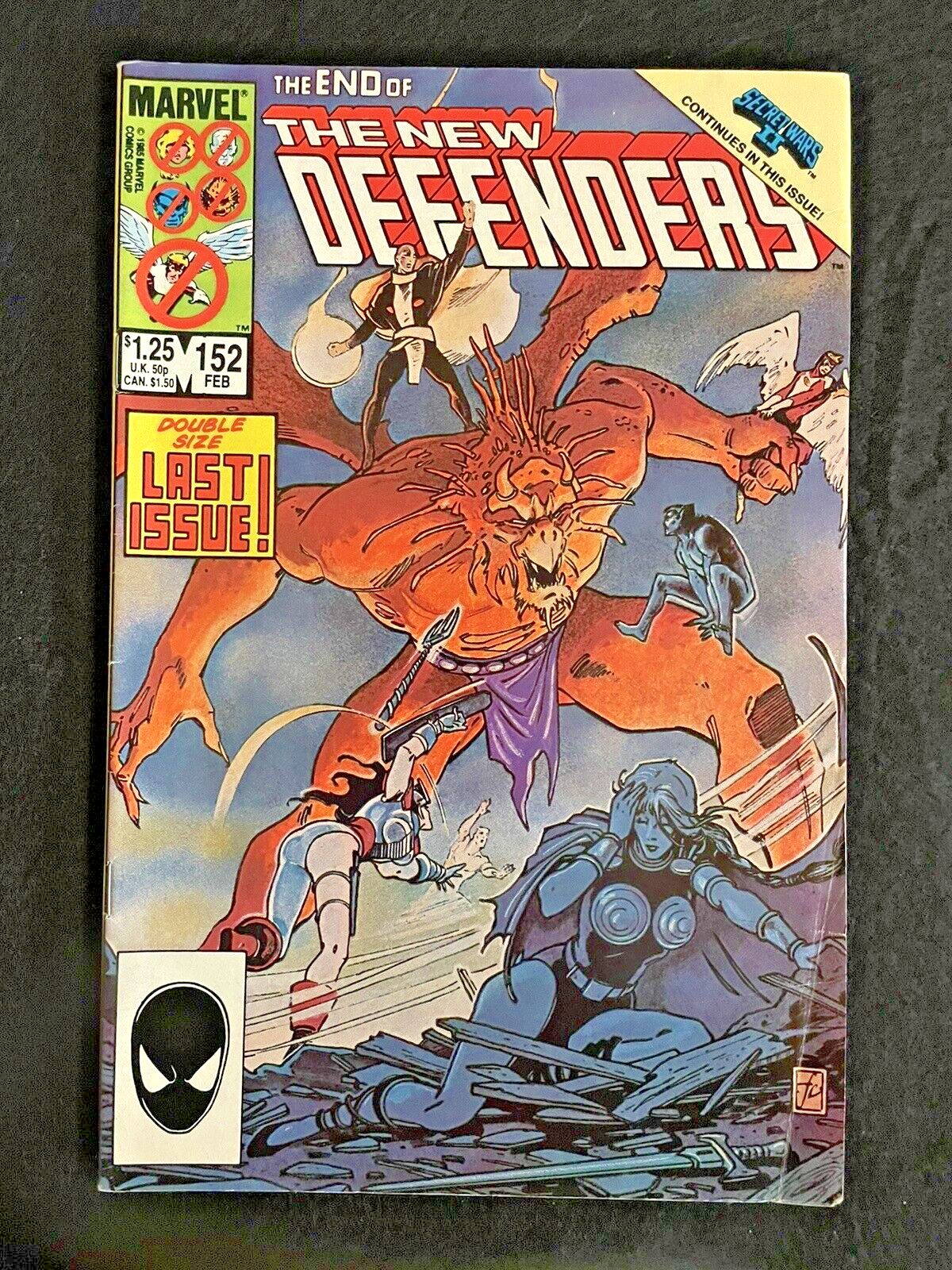 Defenders #152 (1986) Marvel Comics SKU:128