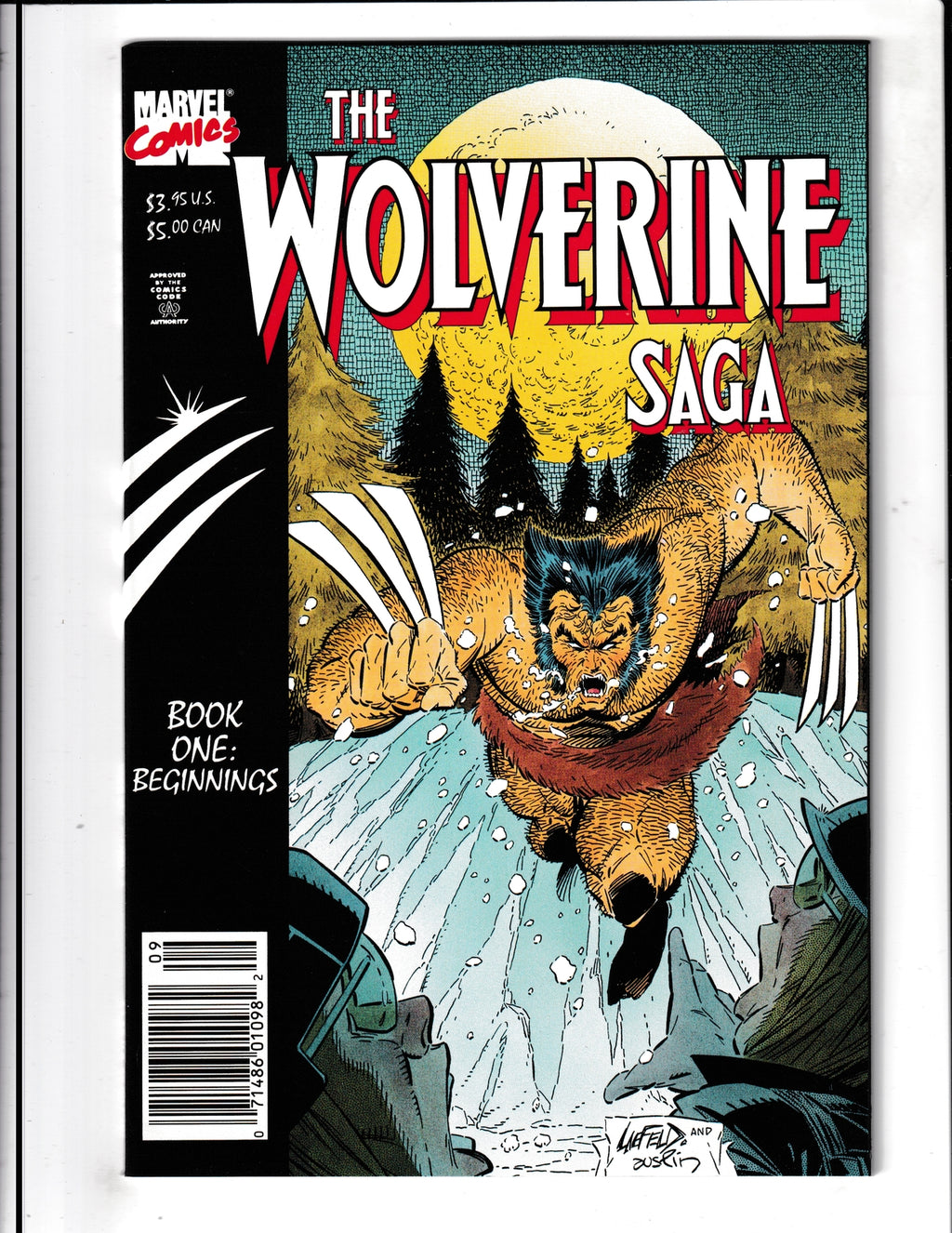 Wolverine Saga #1 (1989) Marvel Comics SKU:1324