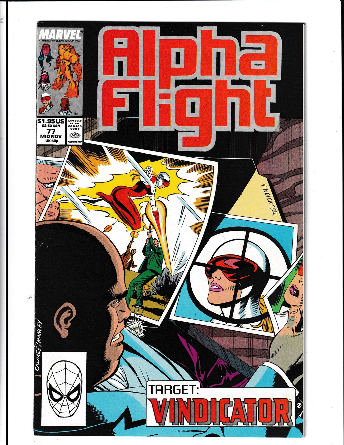 Alpha Flight #77 (1989) Marvel Comics SKU:520