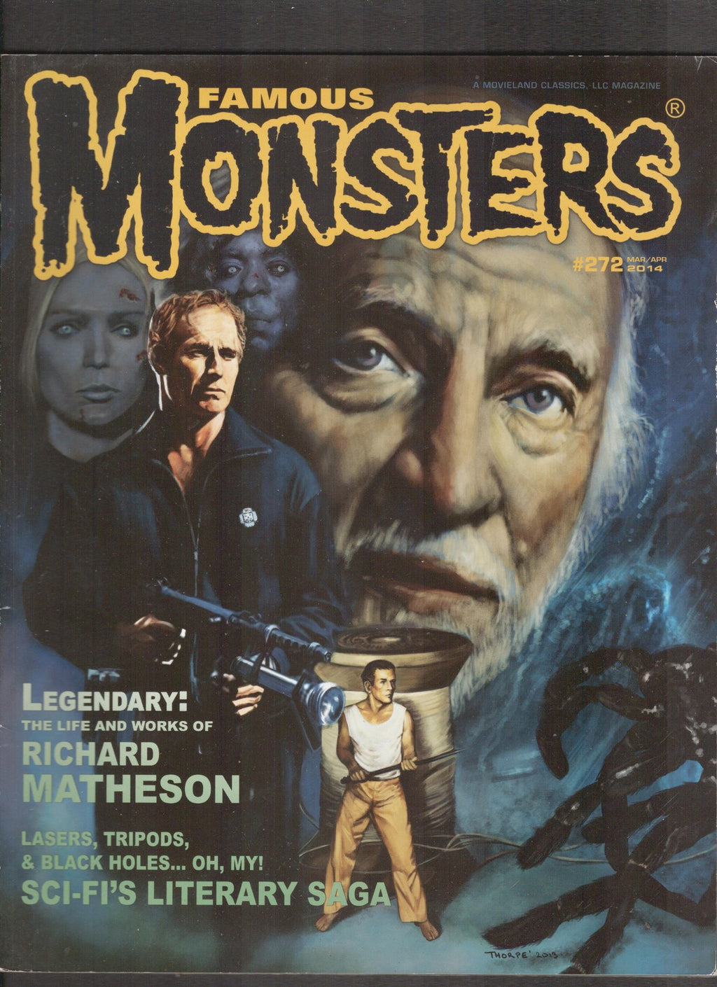 Famous Monsters of Filmland #272 (2014) Richard Matheson Variant Warren Comics